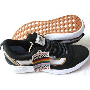 Vans Men's UltraRange Exo Pride Black True White Skate Trail shoes Sizes NIB